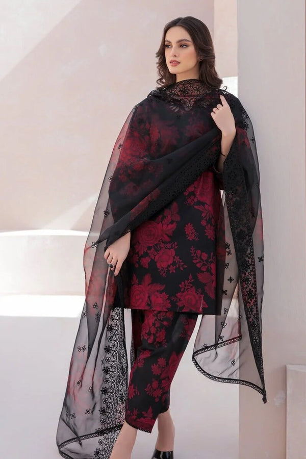 Baroque 3Pcs Digital Print Summer Lawn
