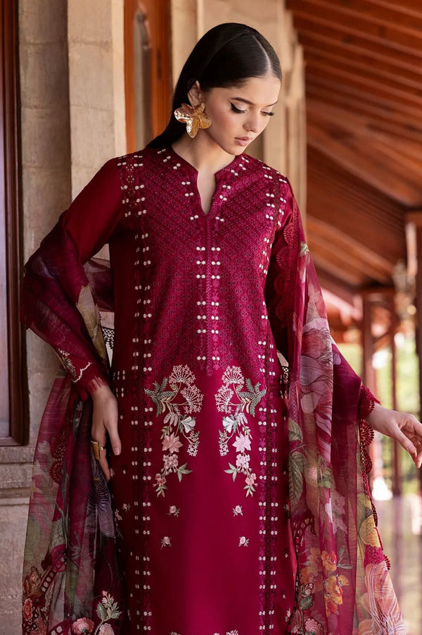 SARIA SHAKIRA Embroidered Lawn Unstitched Suit