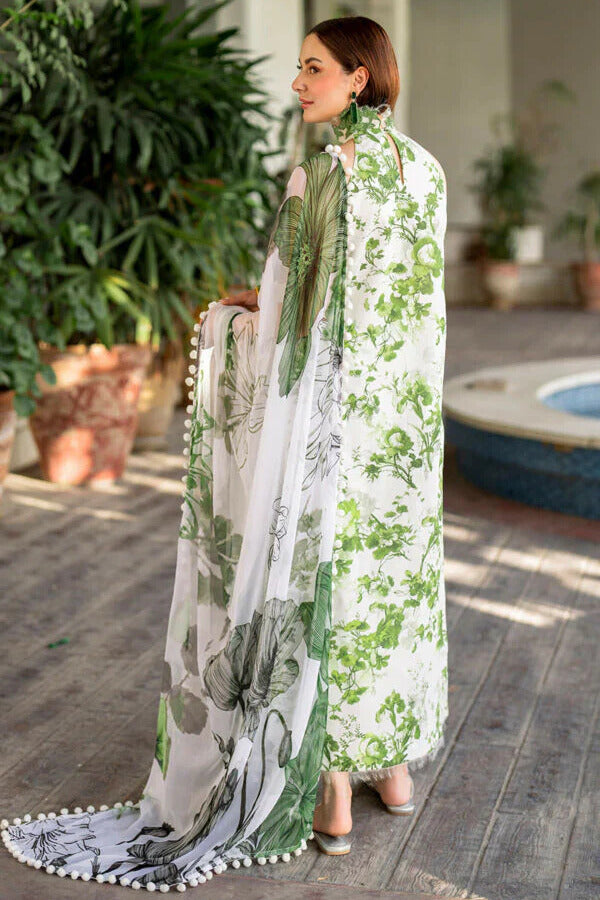 SAPPHIRE Embroidered Lawn Unstitched 3piece Suit