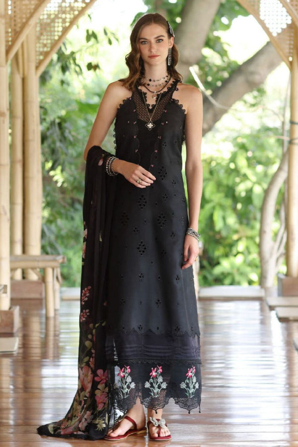 NOOR BY SADIA Embroidered 3piece Lawn Unstitched Suit