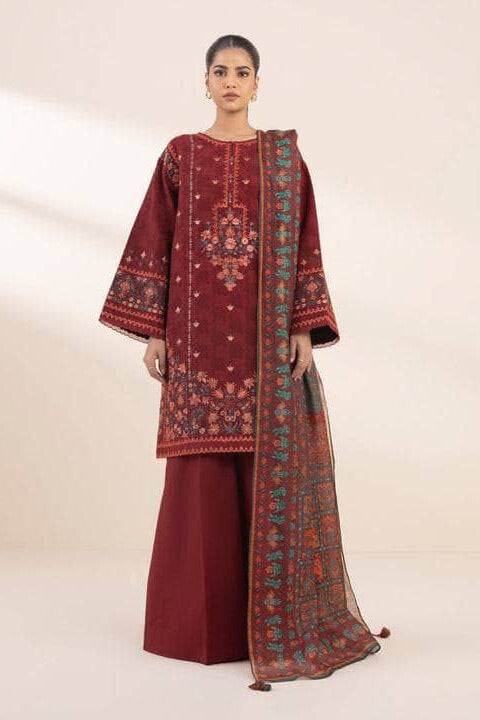 SAPPHIRE Lawn Embroidered 3 piece Suit