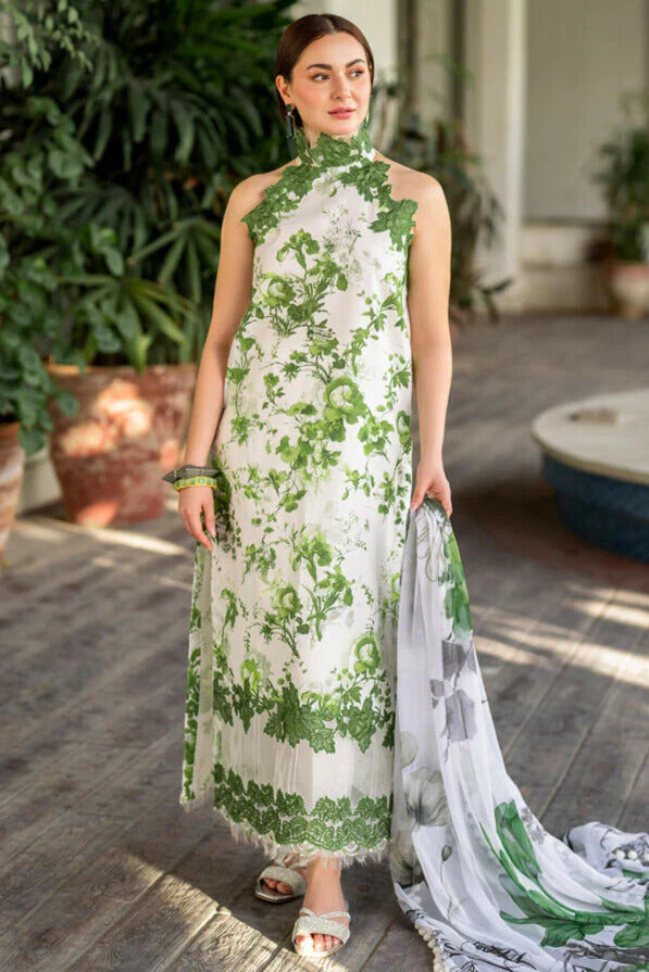 SAPPHIRE Embroidered Lawn Unstitched 3piece Suit