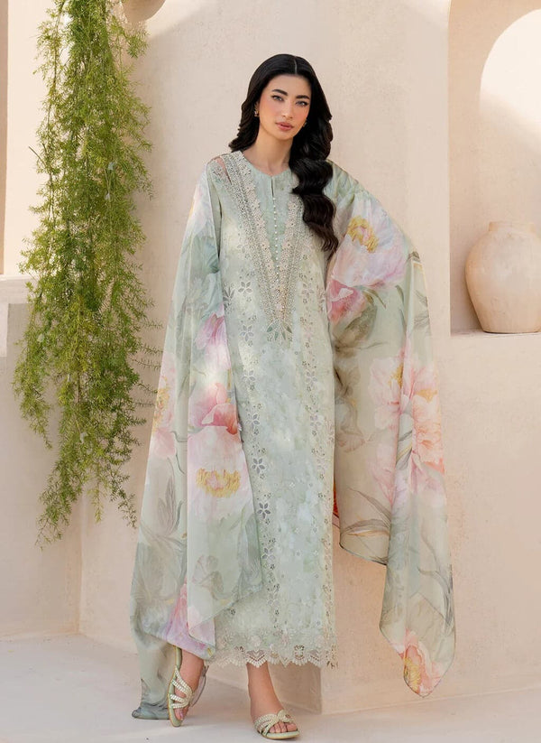 IZNIK 3 Piece Embroidered Lawn Unstitched Suit