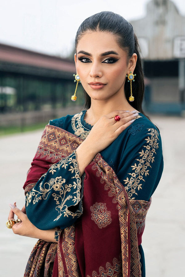 Premium Raplica of IZEL 3pcs Unstitched Dhanak Suit