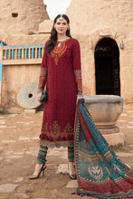 MARIA B 3 Piece Embroidered Chikenkari Lawn Suit