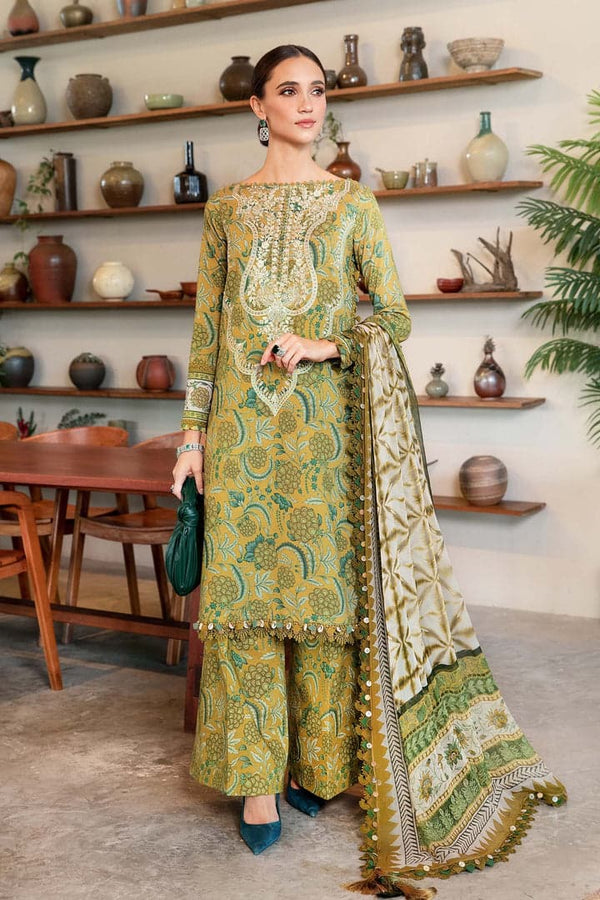 MARIA B. 3 Piece Unstitched Printed Lawn Suit