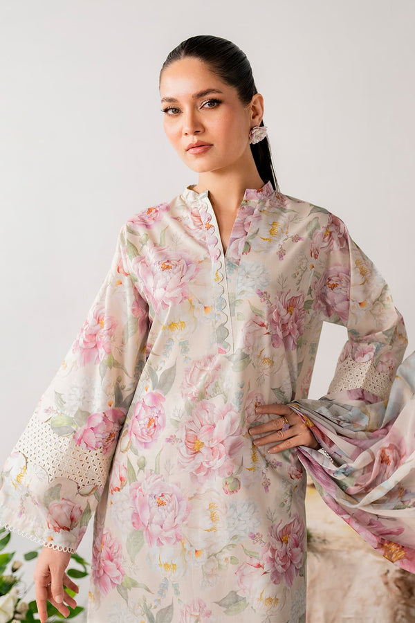 Iznik Digital Embroidered Lawn Unstitched 3Pcs Suit