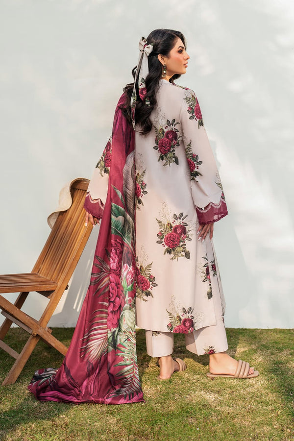 Iznik Digital Printed Lawn 3 Piece