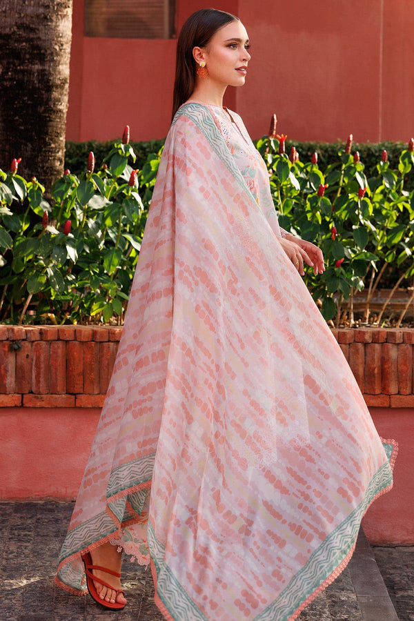 AFROZEH 3 Piece Printed Unstitched Lawn Suit
