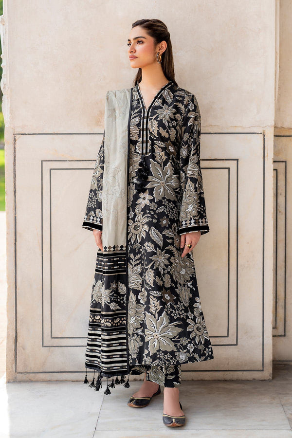 Baroque 3Pcs Digital Print Summer Lawn Collection