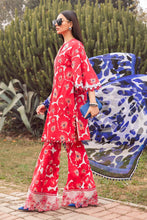 Maria B Printed Embroidered Lawn Unstitched 3 Piece Suit