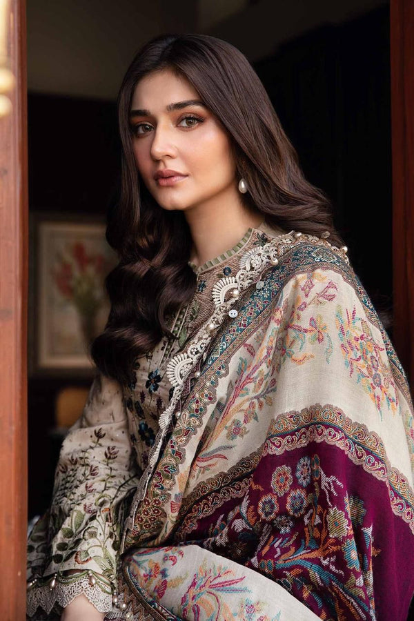 MARIA B. Embroidered 3 Piece Lawn Suit