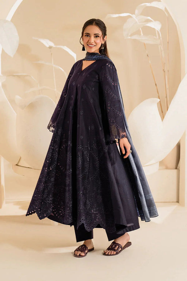 IZNIK Chinkenkari Embroidered Lawn 3 Piece Suit