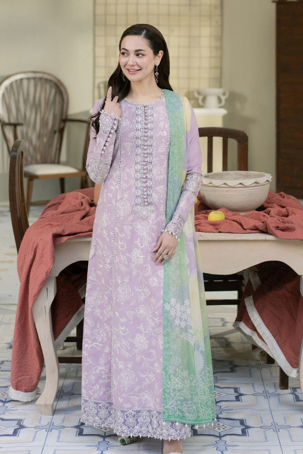 MARYAM & MARIA Embroidered 3PCs Unstitched Suit