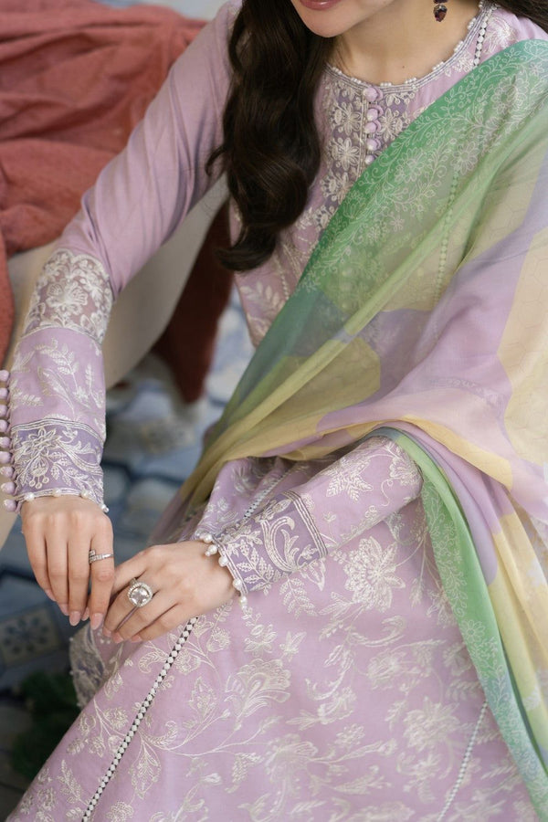 MARYAM & MARIA Embroidered 3PCs Unstitched Suit