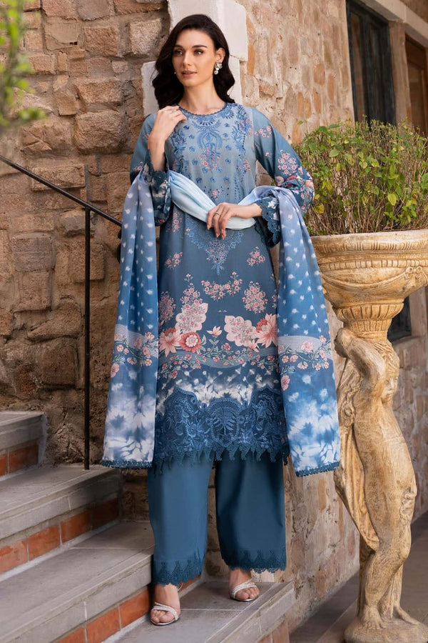 AFROZEH 3piece Embroidered Unstitched Suit