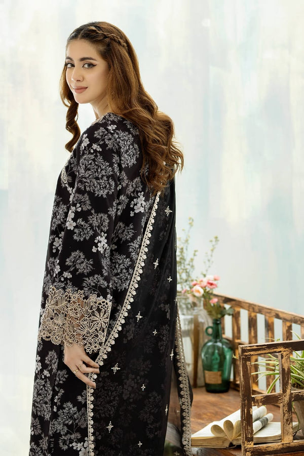 BAROQUE 3piece Embroidered Unstitched Suit