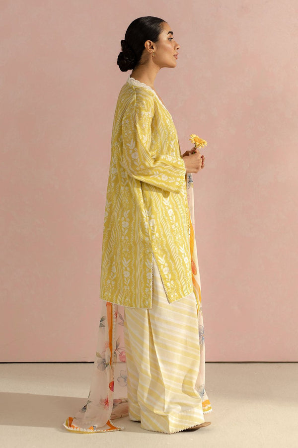 Premium Raplica Coco by Zara Shahjahan Silk 3 Piece Unstitched Suit
