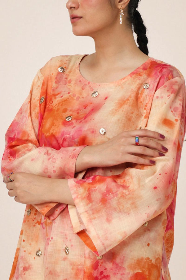 3 Piece Unstitched Shamoz Silk Suit