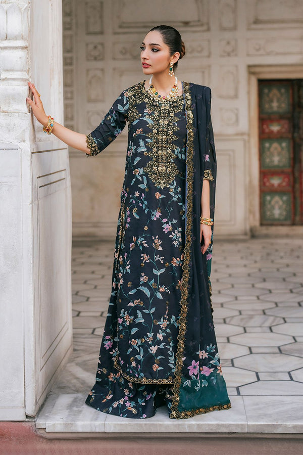 Premium Raplica of IZNIK Linen Unstitched 3pcs Suit