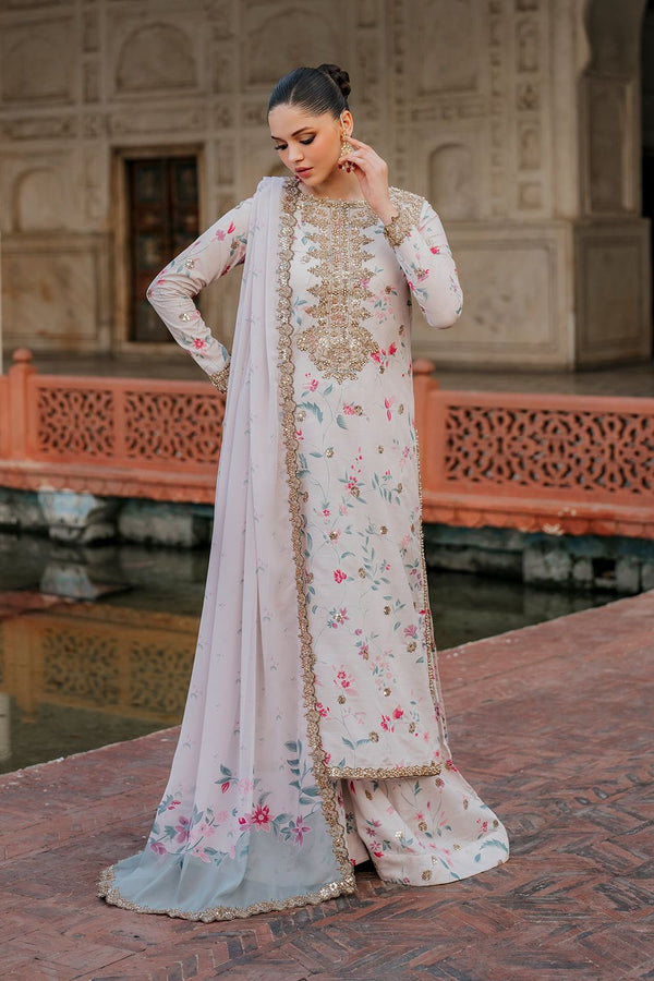 Premium Raplica of IZNIK Linen Unstitched 3pcs Suit