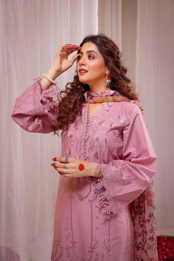Premium Raplica of Limelight 3pcs Unstitched Suit