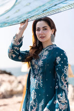 Premium Raplica of QALAMKAR Dhanak Embroidered Unstitched 3pcs Suit