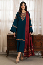 Premium Raplica of JAZMIN Dhanak Embroidered 3pcs Unstitched Suit