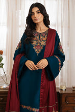 Premium Raplica of JAZMIN Dhanak Embroidered 3pcs Unstitched Suit