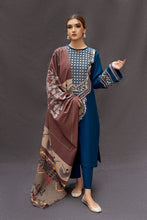 Premium Raplica of CHARIZMA Embroidered Dhanak 3pcs Unstitched Suit