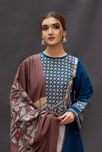 Premium Raplica of CHARIZMA Embroidered Dhanak 3pcs Unstitched Suit