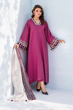 Premium Raplica of BAROQUE Linen Embroidered 3pcs Unstitched Suit