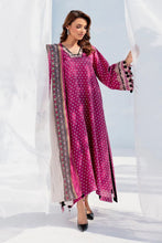 Premium Raplica of BAROQUE Linen Embroidered 3pcs Unstitched Suit