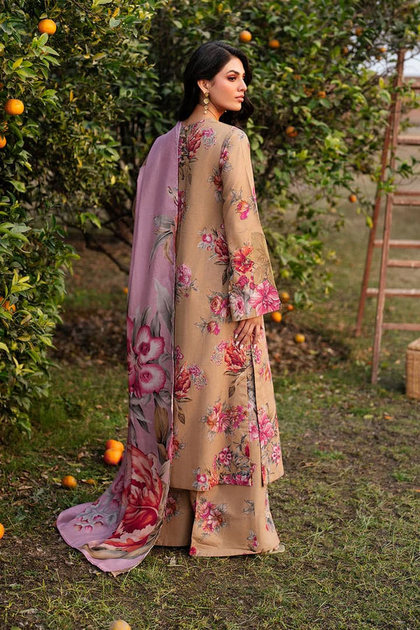 Iznik Digital Embroidered Lawn Unstitched 3 Piece Suit