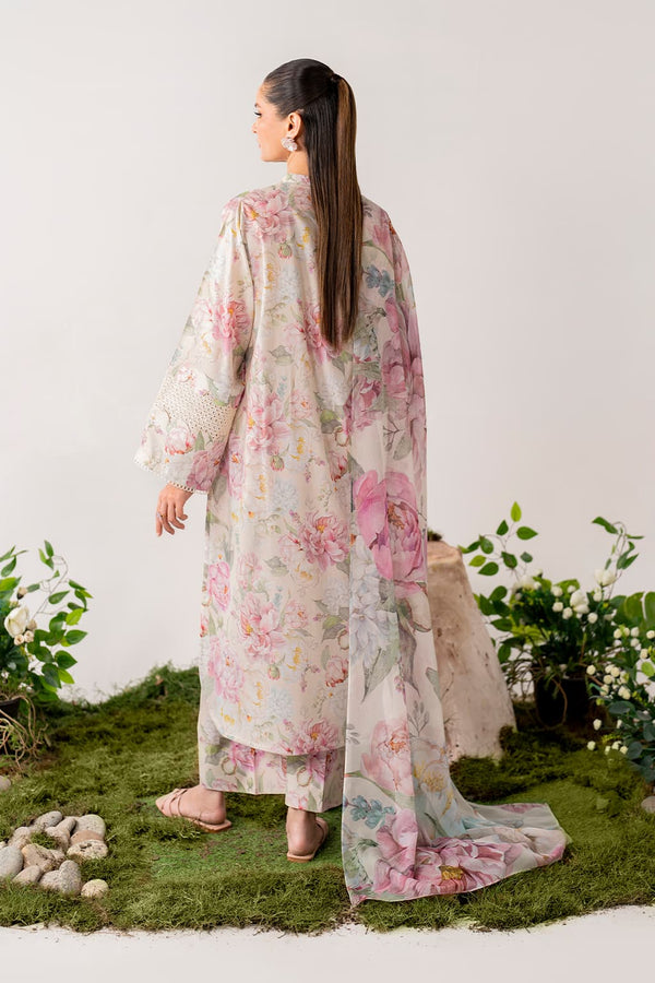 Iznik Digital Embroidered Lawn Unstitched 3Pcs Suit