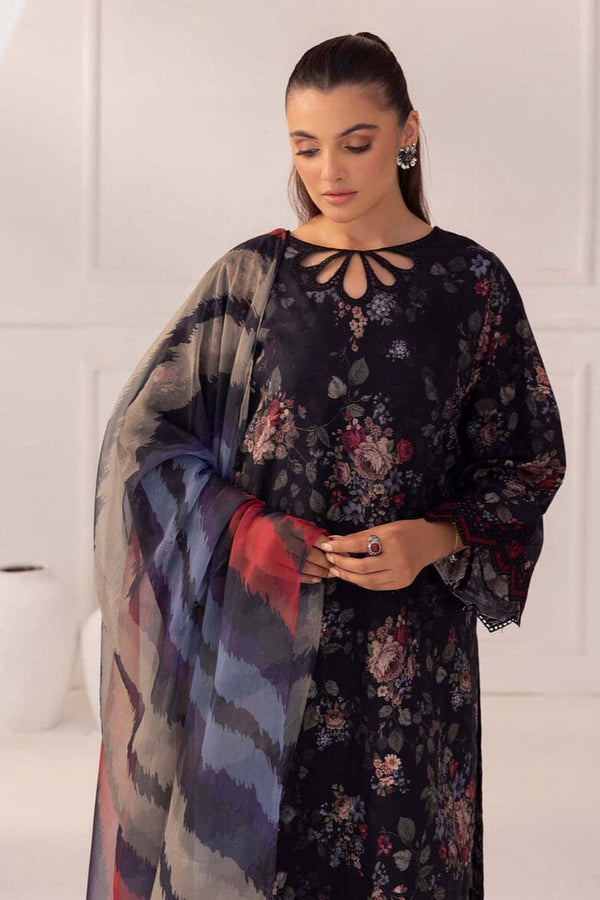 Baroque 3 Piece Embroidered Lawn Suit