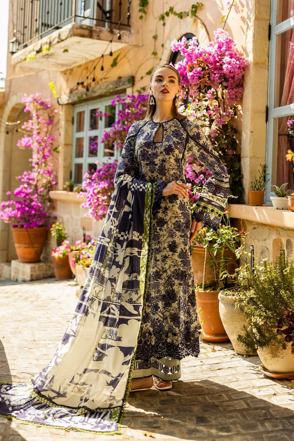Elaf Embroidered Chikan kari Unstitched 3 Piece Lawn Suits