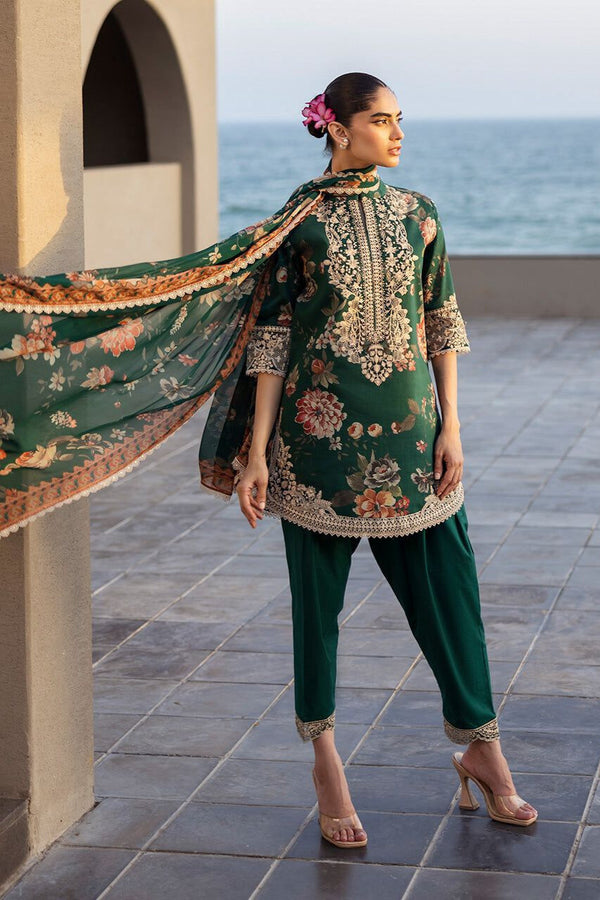 Premium Raplica of Zainab Chottani Linen Unstitched 3pcs Suit