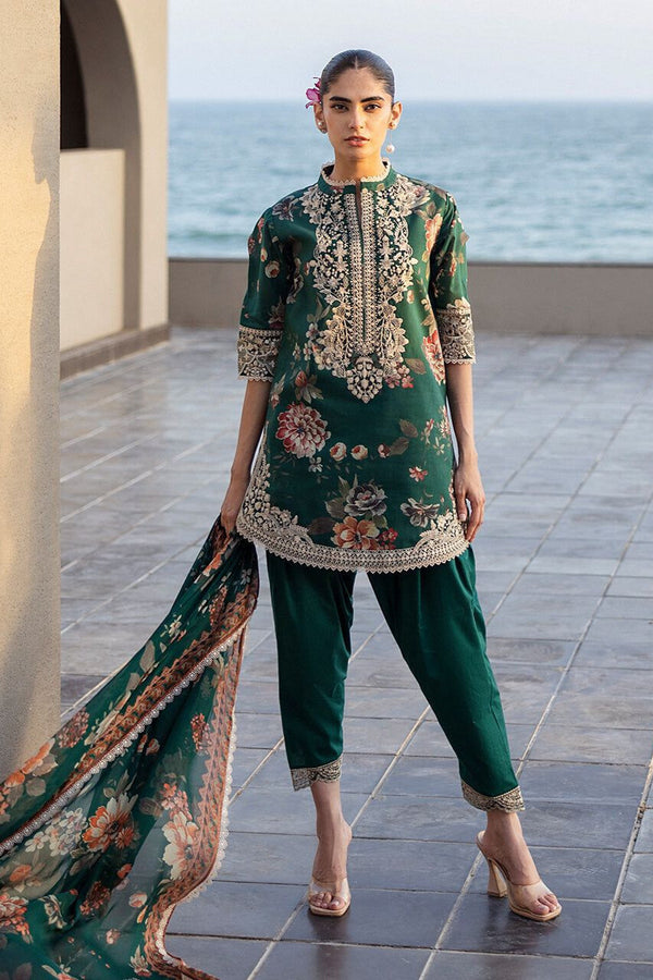 Premium Raplica of Zainab Chottani Linen Unstitched 3pcs Suit