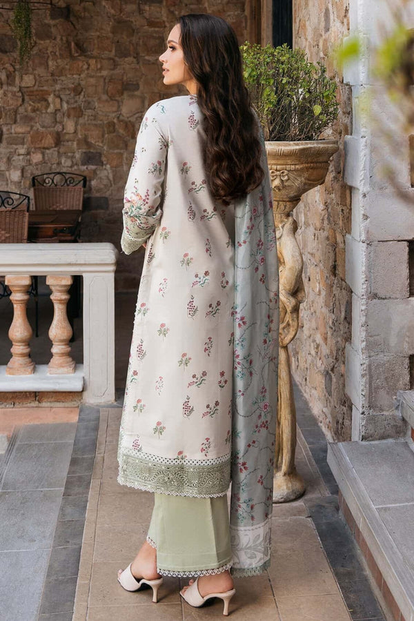 AFROZEH 3piece Embroidered Unstitched Suit