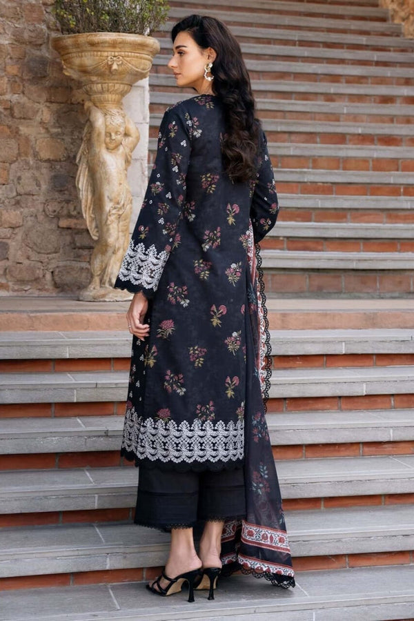 AFROZEH 3piece Embroidered Unstitched Suit
