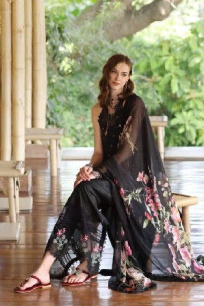 NOOR BY SADIA Embroidered 3piece Lawn Unstitched Suit