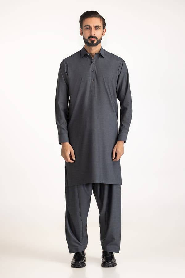 Premium Wash & Wear Unstitched Suit
