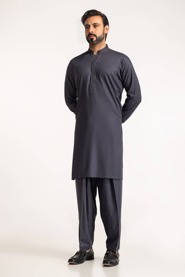 Premium Wash & Wear Unstitched Suit
