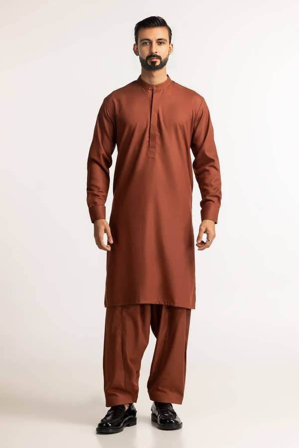 Premium Wash & Wear Unstitched Suit