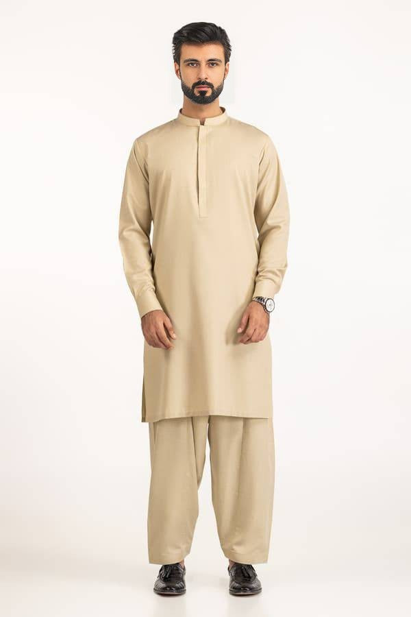 Premium Wash & Wear Unstitched Suit