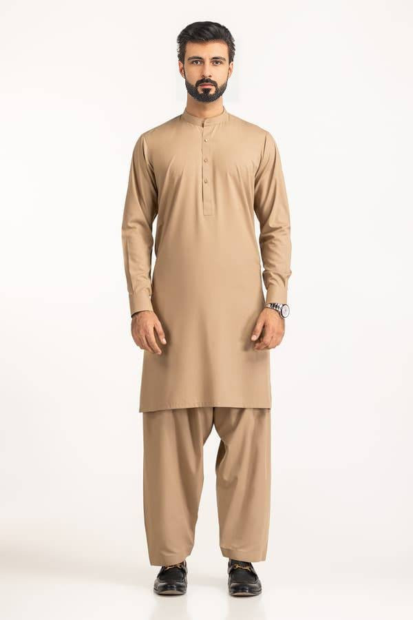 Premium Wash & Wear Unstitched Suit