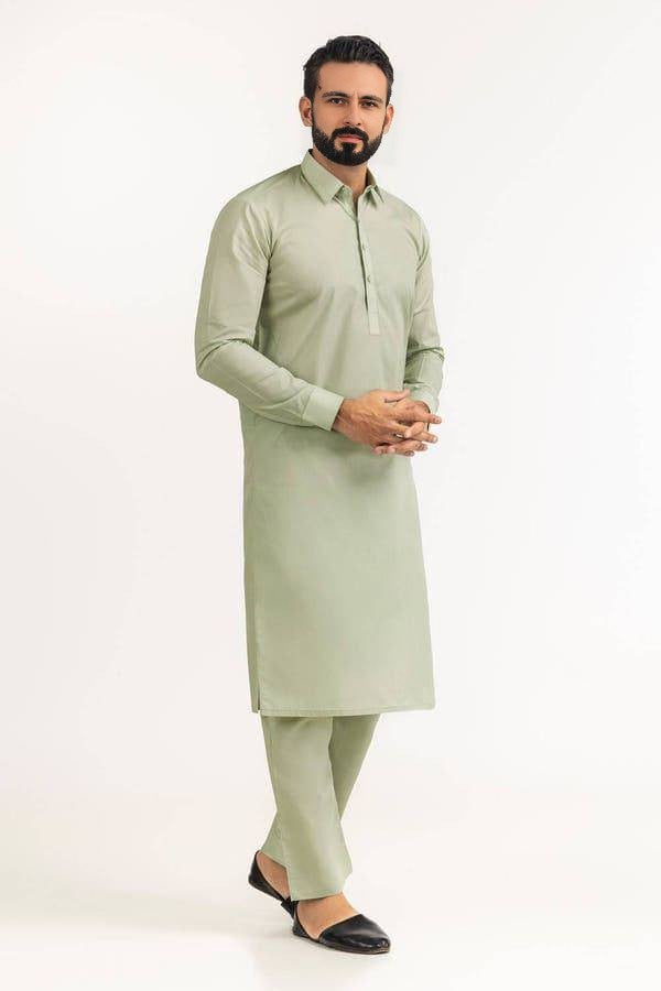 Premium Wash & Wear Unstitched Suit