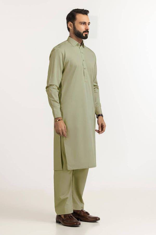 Premium Wash & Wear Unstitched Suit